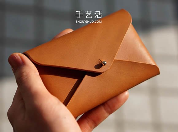自制簡約皮革名片盒的方法圖解教程 -  rpnrmr.com
