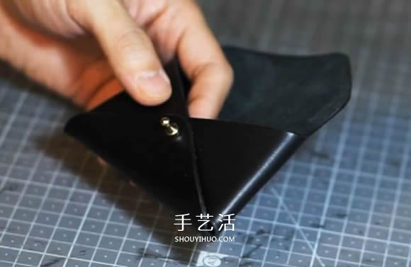自制簡約皮革名片盒的方法圖解教程 -  rpnrmr.com