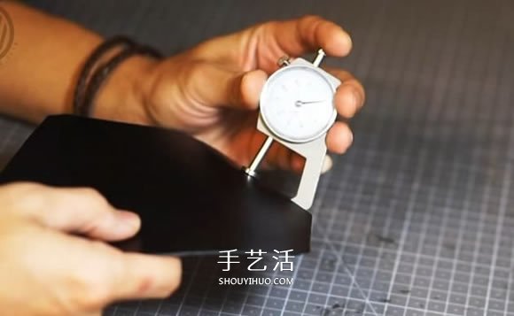 自制簡約皮革名片盒的方法圖解教程 -  rpnrmr.com