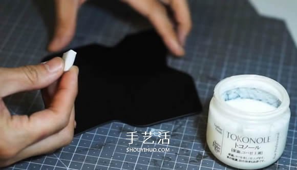 自制簡約皮革名片盒的方法圖解教程 -  rpnrmr.com