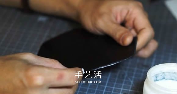自制簡約皮革名片盒的方法圖解教程 -  rpnrmr.com