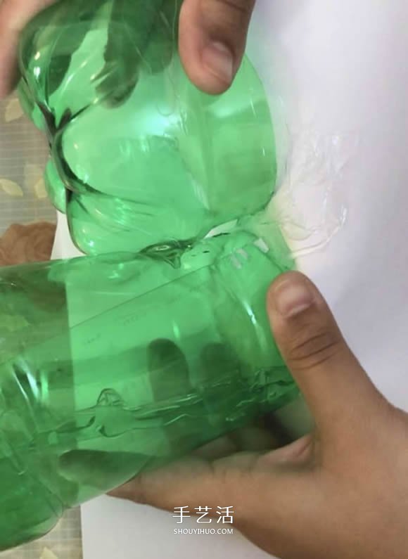 雪碧瓶手工制作萬圣節(jié)女巫屋圖解教程 -  rpnrmr.com