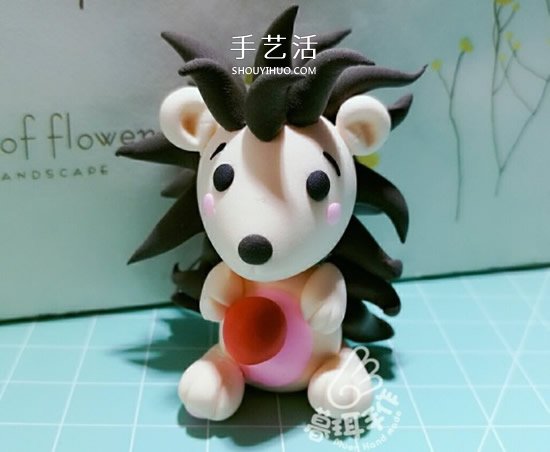 超輕粘土手工制作刺猬圖解教程 -  rpnrmr.com