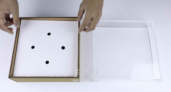 瓦楞紙板手工制作平衡棋盤玩具教程 -  rpnrmr.com