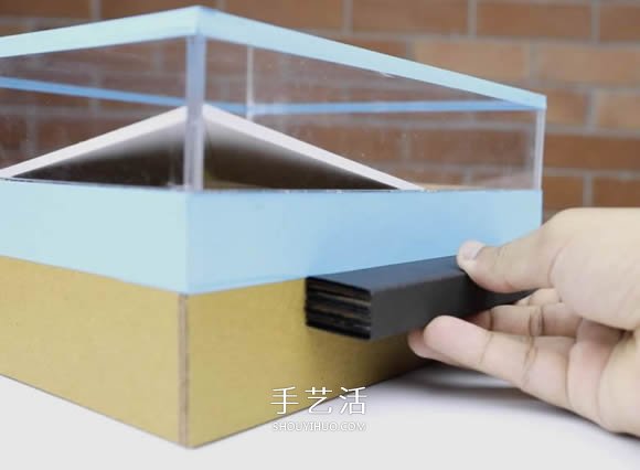 瓦楞紙板手工制作平衡棋盤玩具教程 -  rpnrmr.com