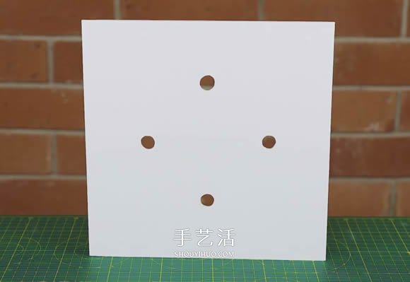 瓦楞紙板手工制作平衡棋盤玩具教程 -  rpnrmr.com