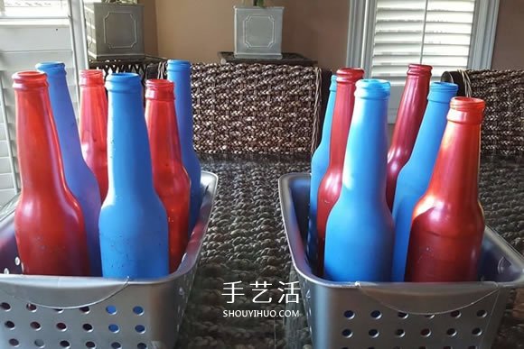 玻璃瓶手工制作嘉年華拋圈玩具教程 -  rpnrmr.com
