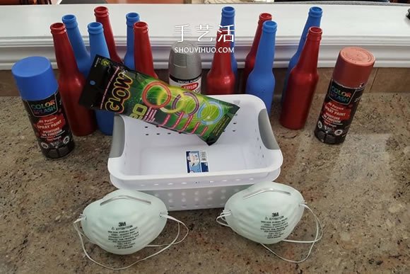 玻璃瓶手工制作嘉年華拋圈玩具教程 -  rpnrmr.com