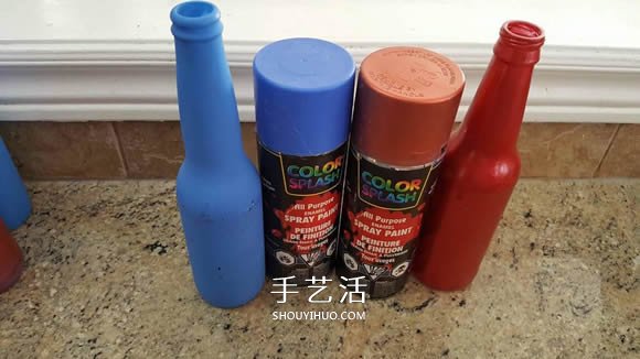 玻璃瓶手工制作嘉年華拋圈玩具教程 -  rpnrmr.com