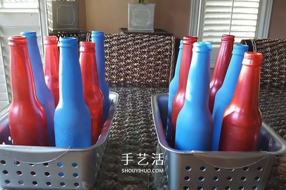 玻璃瓶手工制作嘉年華拋圈玩具教程 -  rpnrmr.com