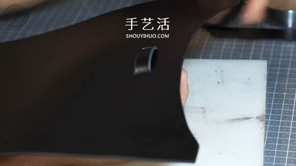 自制簡約皮革手拿包的方法圖解教程 -  rpnrmr.com