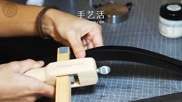 自制簡約皮革手拿包的方法圖解教程 -  rpnrmr.com