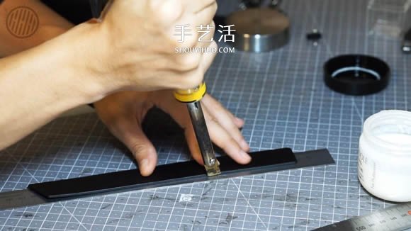 自制簡約皮革手拿包的方法圖解教程 -  rpnrmr.com
