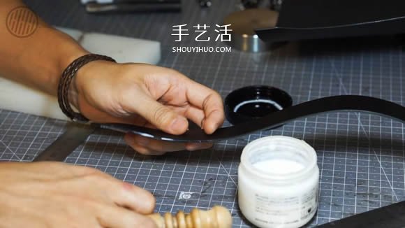 自制簡約皮革手拿包的方法圖解教程 -  rpnrmr.com