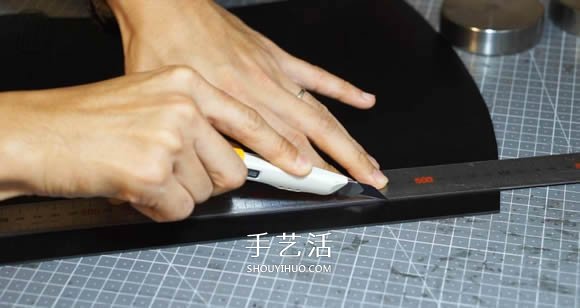 自制簡約皮革手拿包的方法圖解教程 -  rpnrmr.com