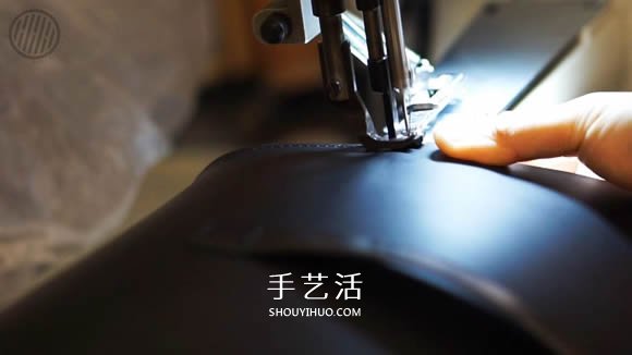自制簡約皮革手拿包的方法圖解教程 -  rpnrmr.com