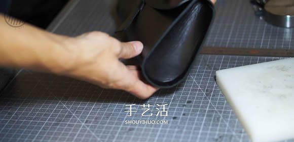 自制簡約皮革手拿包的方法圖解教程 -  rpnrmr.com