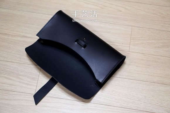自制簡約皮革手拿包的方法圖解教程 -  rpnrmr.com