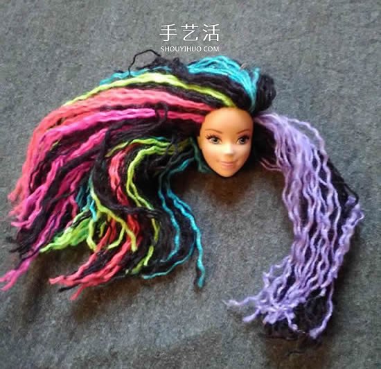 時尚新潮的芭比娃娃彩虹發(fā)型DIY -  rpnrmr.com
