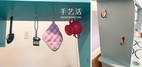 舊電腦桌改造兒童玩具廚房的方法 -  rpnrmr.com