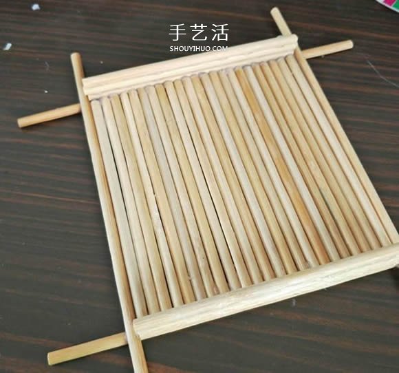 一次性筷子手工制作置物碟圖解教程 -  rpnrmr.com