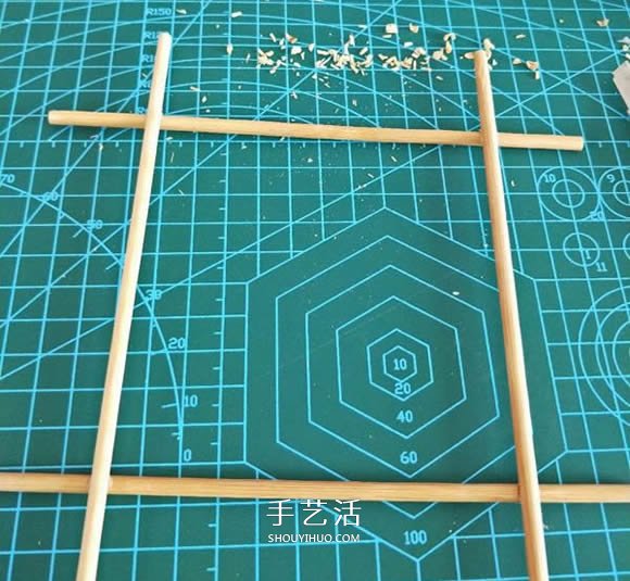 一次性筷子手工制作置物碟圖解教程 -  rpnrmr.com
