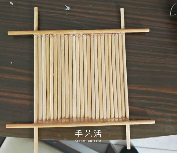 一次性筷子手工制作置物碟圖解教程 -  rpnrmr.com