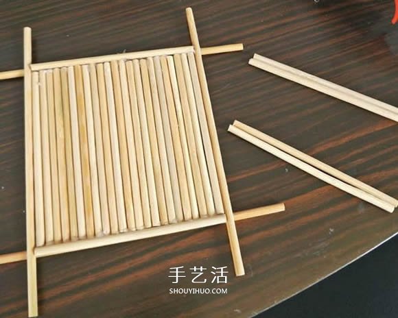 一次性筷子手工制作置物碟圖解教程 -  rpnrmr.com