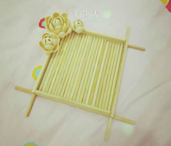 一次性筷子手工制作置物碟圖解教程 -  rpnrmr.com