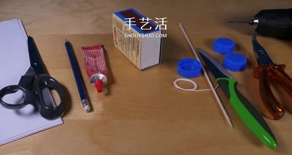 自制紙做大炮玩具的方法圖解教程 -  rpnrmr.com