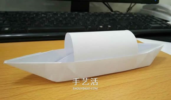 折紙烏篷船的方法圖解教程 -  rpnrmr.com