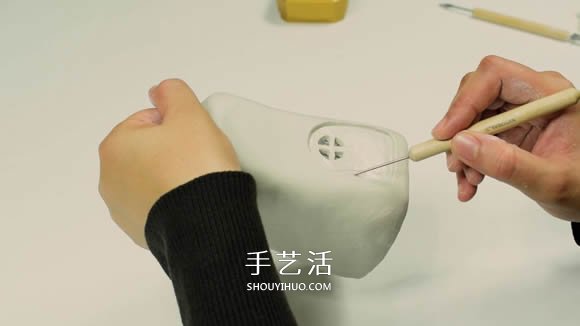 紙粘土和玻璃瓶手工制作童話小屋 -  rpnrmr.com