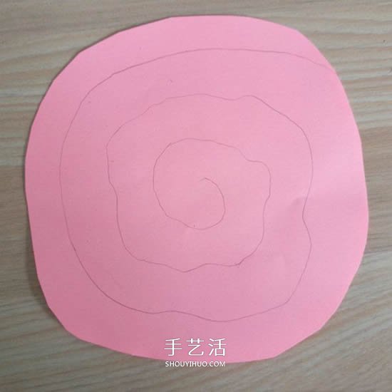 簡(jiǎn)單又漂亮紙玫瑰花的做法圖解 -  rpnrmr.com