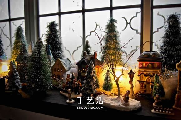 自制圣誕節(jié)光禿禿樹木裝飾的制作方法 -  rpnrmr.com