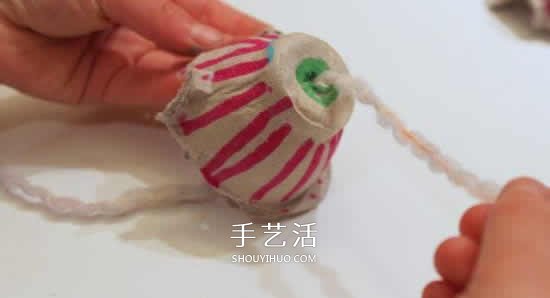 雞蛋托手工制作風(fēng)鈴簡(jiǎn)單又漂亮 -  rpnrmr.com