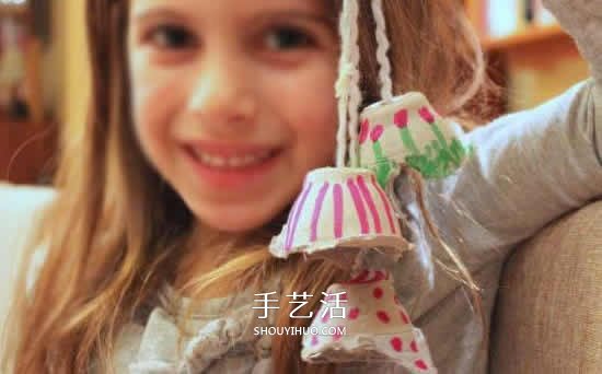 雞蛋托手工制作風(fēng)鈴簡(jiǎn)單又漂亮 -  rpnrmr.com