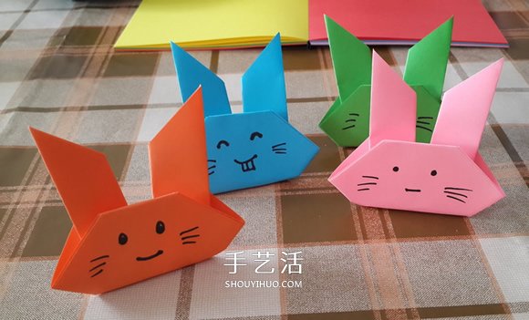 簡單又可愛小兔子的折法圖解 -  rpnrmr.com