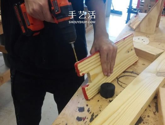 用木頭DIY制作兒童滑板車的方法教程 -  rpnrmr.com