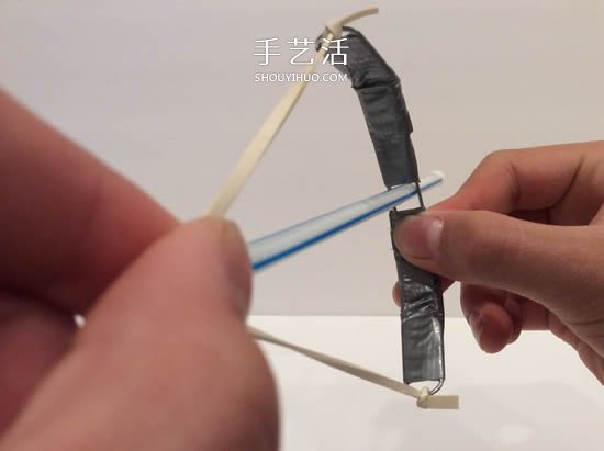 自制迷你回形針弓的方法圖解教程 -  rpnrmr.com