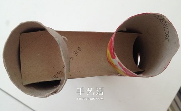 卷紙筒手工制作滾彈珠玩具的教程 -  rpnrmr.com