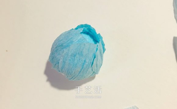 簡單又漂亮的皺紋紙洋牡丹做法圖解 -  rpnrmr.com