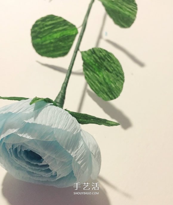 簡單又漂亮的皺紋紙洋牡丹做法圖解 -  rpnrmr.com