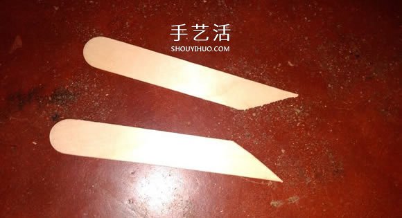 冰淇淋棒手工制作橡皮筋動力車的教程 -  rpnrmr.com