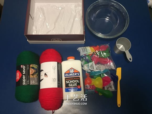 毛線手工制作圣誕燈飾的方法教程 -  rpnrmr.com