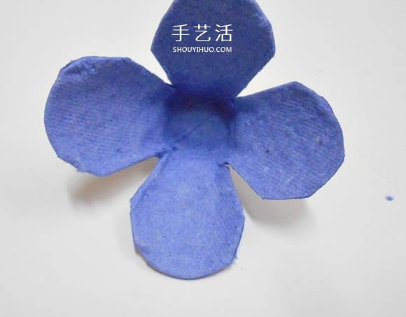 雞蛋托手工制作玫瑰花燈的圖解教程 -  rpnrmr.com