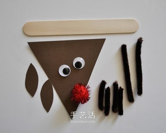 幼兒園手工制作圣誕馴鹿的教程 -  rpnrmr.com