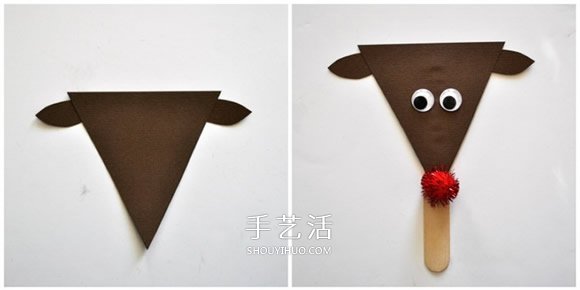 幼兒園手工制作圣誕馴鹿的教程 -  rpnrmr.com