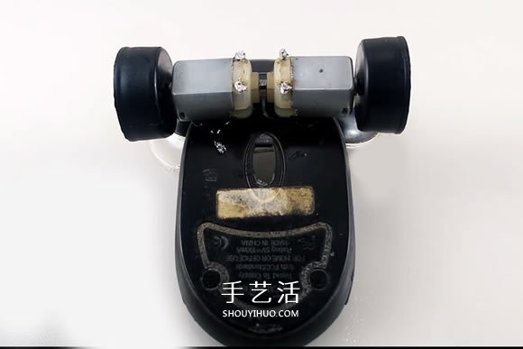 舊鼠標(biāo)手工制作電動(dòng)玩具車的教程 -  rpnrmr.com