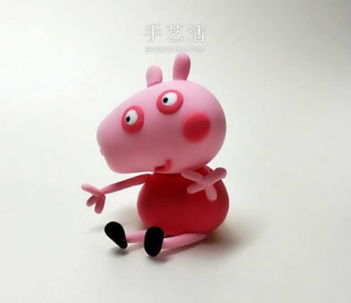 超輕粘土手工制作粉紅小豬佩奇圖解教程 -  rpnrmr.com