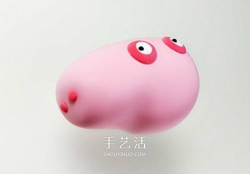 超輕粘土手工制作粉紅小豬佩奇圖解教程 -  rpnrmr.com